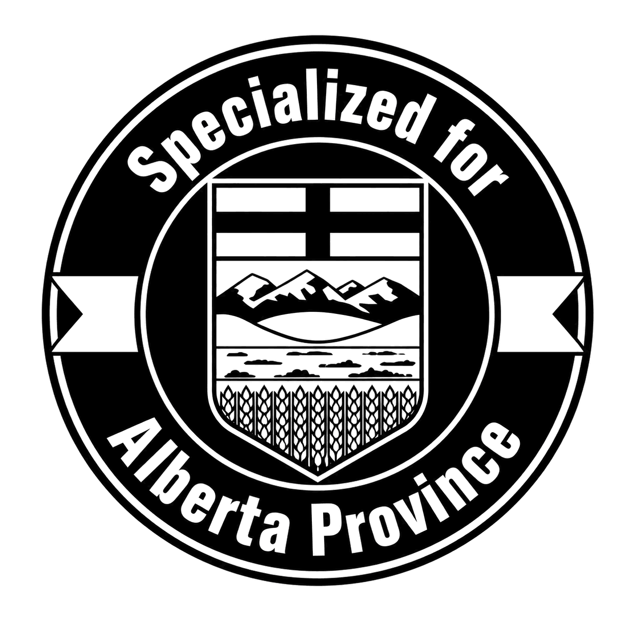 Specialized for Alberta Province badge